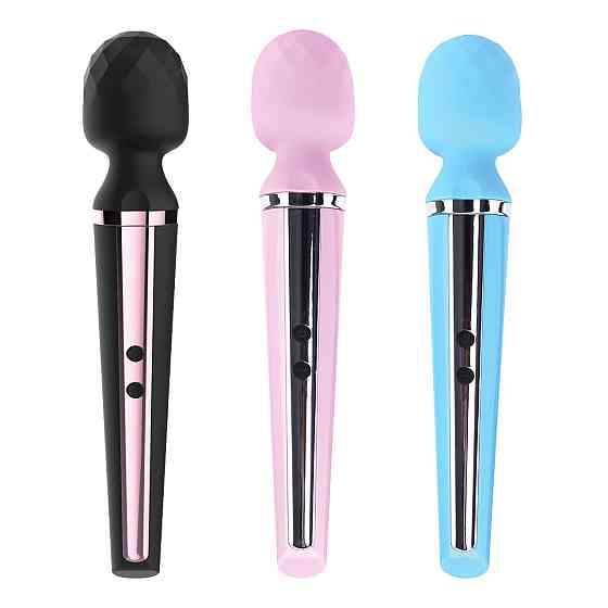 Вибро-Микрофон Massager Genius USB Рожевий 10 Function Sex Aura Киев