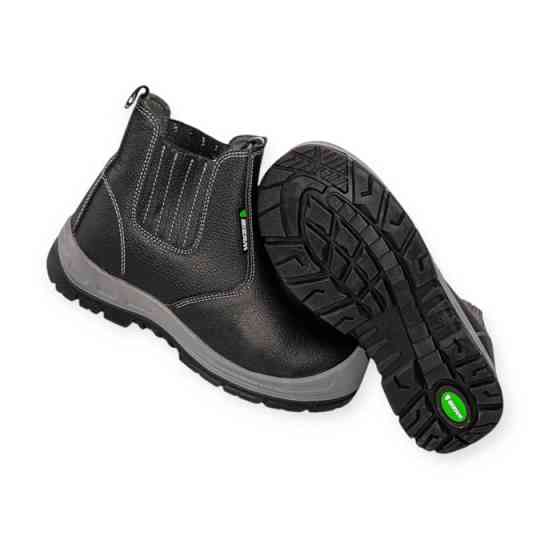 Черевики Pittsburgh захисні без шнурків, р 43 шкіра, композитний піднос, антипрокол. маслобензостій Мукачево