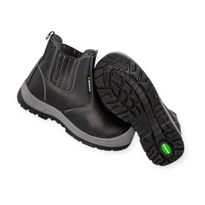 Черевики Pittsburgh захисні без шнурків, р 43 шкіра, композитний піднос, антипрокол. маслобензостій Мукачево - фото 3