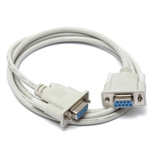 Нуль-модемний кабель RS232 DB9 COM мама-мама 1.4м для з'єднання комп'ютерів з пристроями Київ - фото 1
