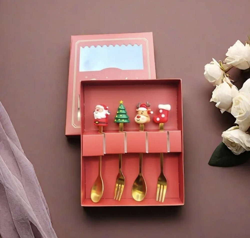 Різдвяні столові прибори в коробці Сміла - фото 2