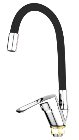 Кухонный смеситель Mixxus FANY 011 Nut Refl.Black без подводки MI6287 Харьков