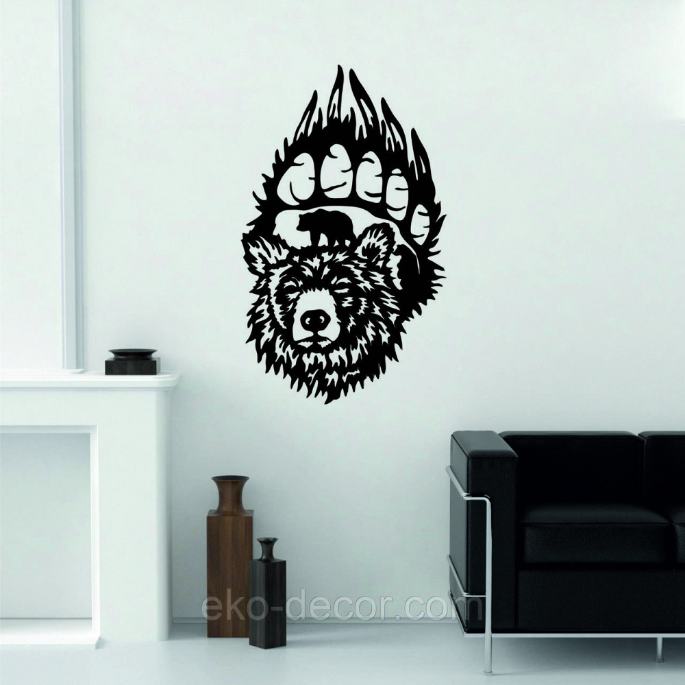 Настенное Панно  «Медведь» , Декор на стену Киев - изображение 5