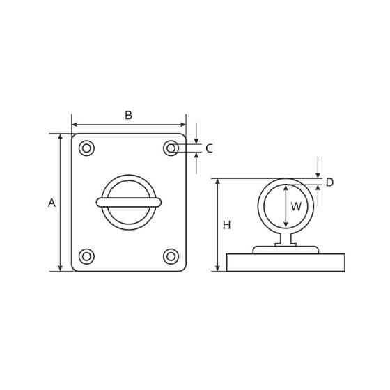 Точка крепления 