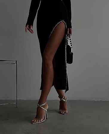 Женское привлекательное романтическое платье бархат (Турция) Черный, 44/46 Одесса