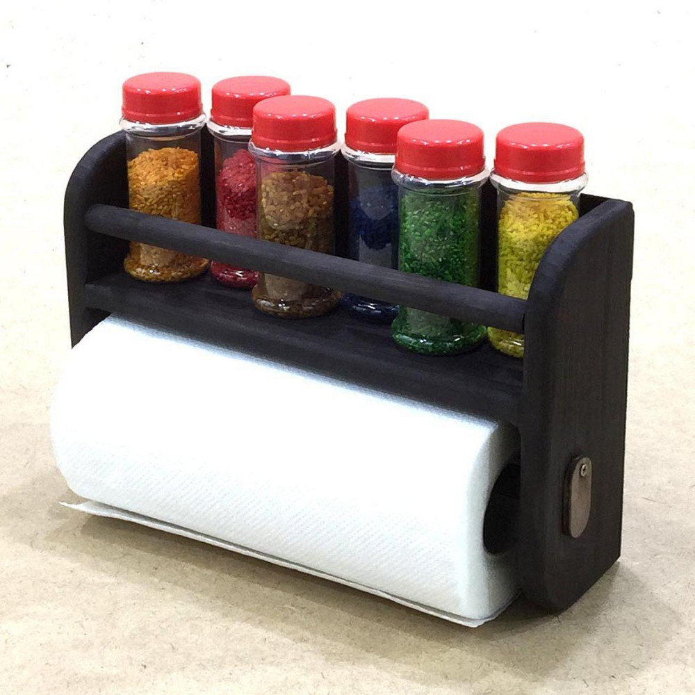 Тримач для паперових рушників "Мелвіл" венге Миколаїв - фото 1