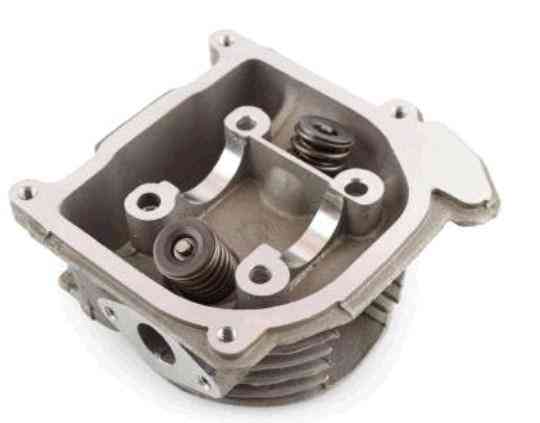 Головка цилиндра скутер 4 Т Китай 100 (Ø50) (голая, +клапаны) Мукачево