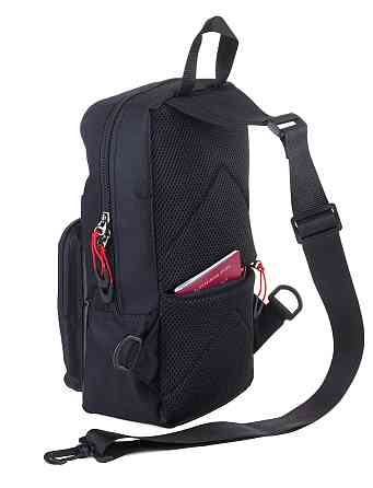 Рюкзак городской Troika Cross Bag 5л через плечо Черный Винница