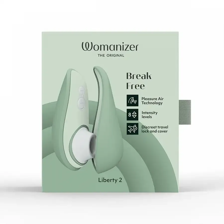 Вакуумний кліторальний стимулятор Womanizer Liberty 2 Sage Львів - фото 10