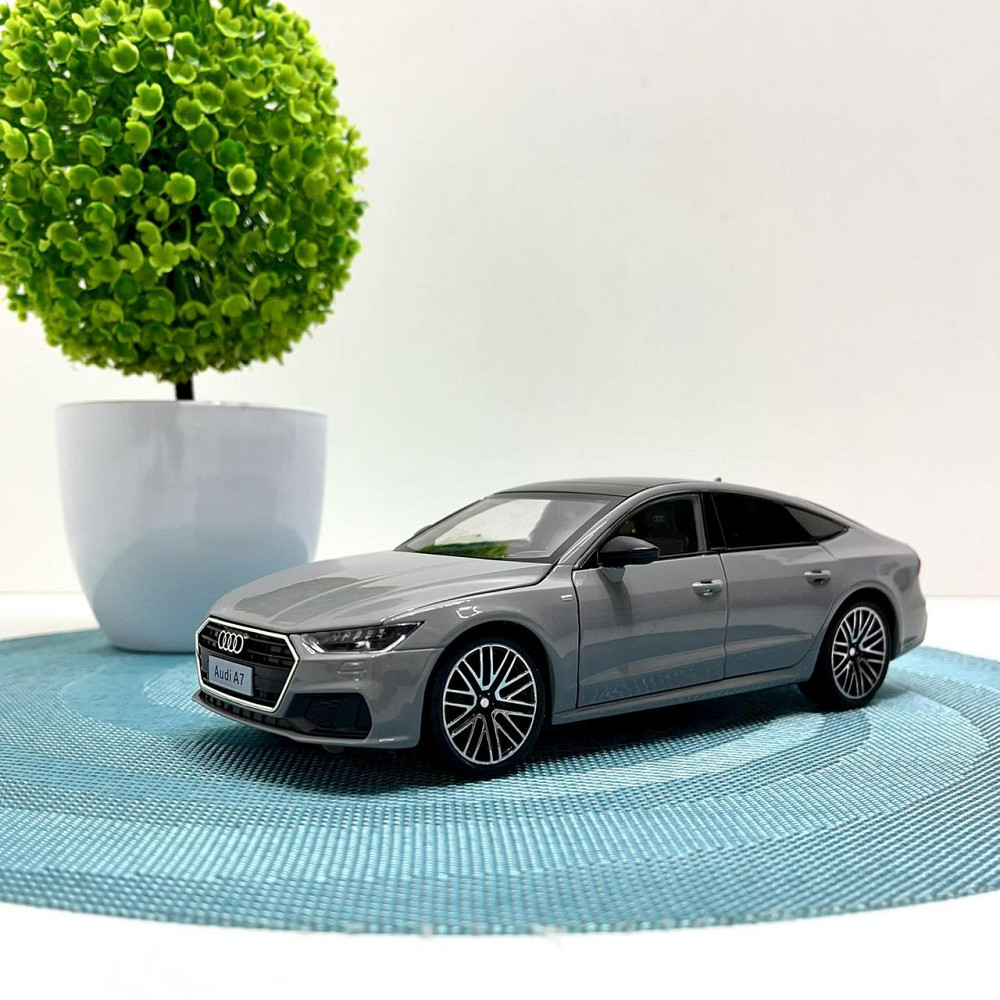 Машинка Audi А7 Авто Експерт металопластик 1:24 звук світло інерція Сіра (1904-17) Чернигов - изображение 1