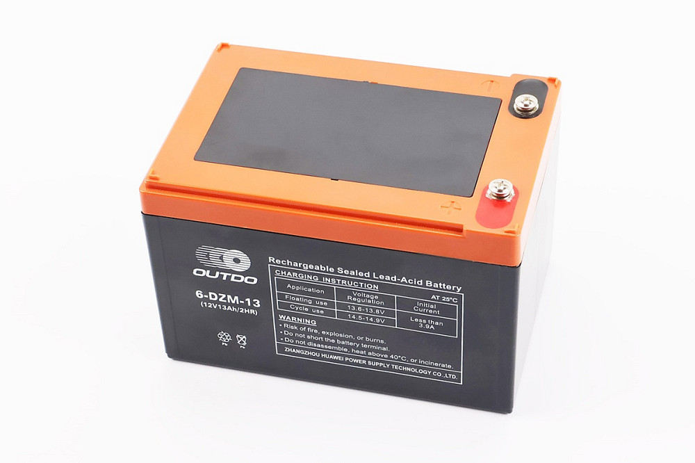 Акумулятор 12V13Ah 6DZM13 кислотний (L150*W101*H99mm) для ДБЖ, іграшок та ін. Бершадь - фото 1