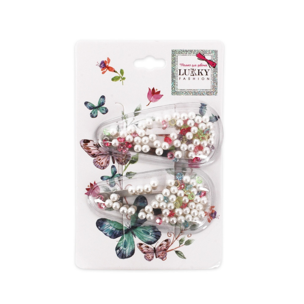 Зажим детский для волос T18431, 2 штуки Винница - изображение 1