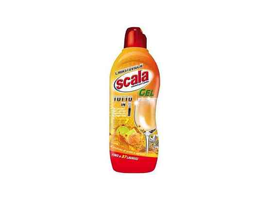 Гель для посудомийних машин 750мл для миття посуду Lavastoviglie Gel Citrus ТМ SCALA Київ