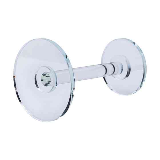 Скляна тортниця на ніжці 12×18 см для тортів і капкейків Київ