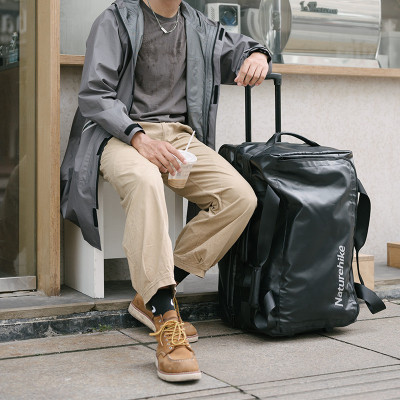 Сумка дорожная Naturehike на колесах NH21LX002 розмір S чорна (6975641885467) Винница - изображение 4