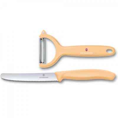 Набір ножів Victorinox SwissClassic Paring Set Tomato and Kiwi Light Orange (6.7116.23L92) Вінниця