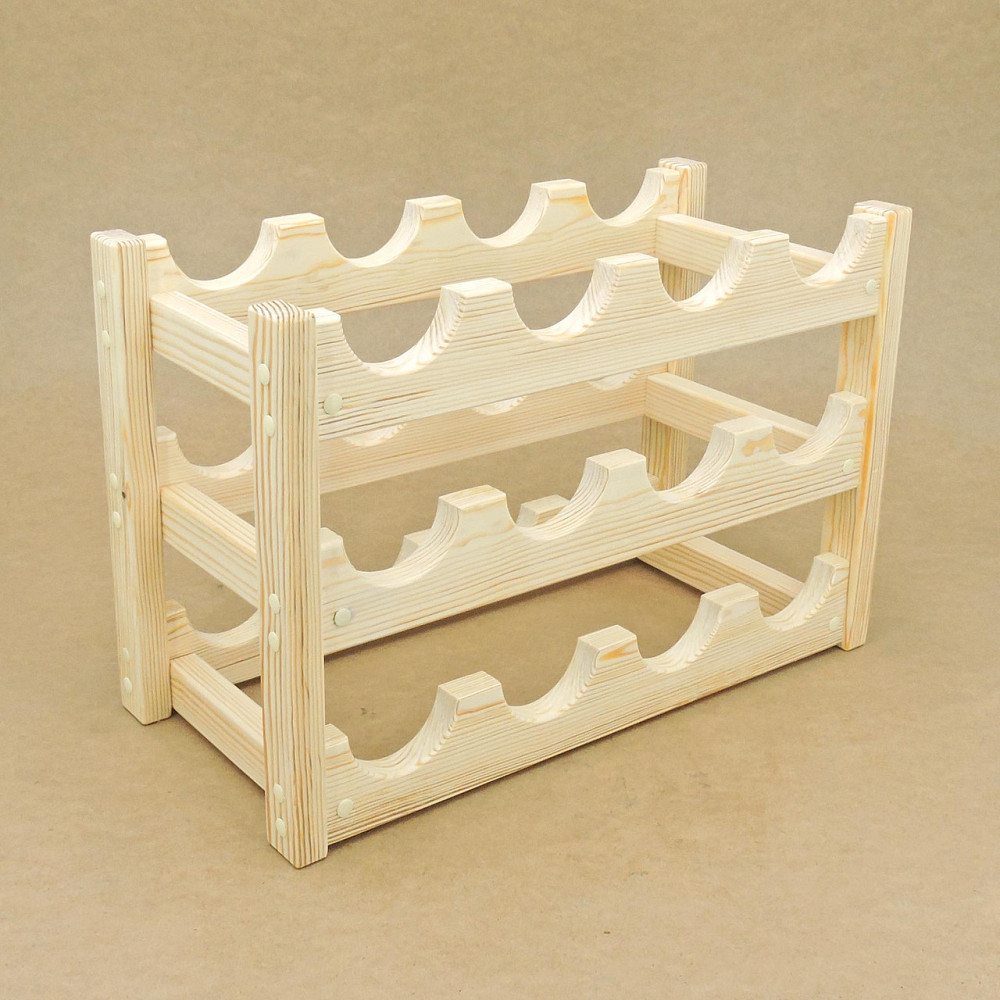 Настольная винная полка 