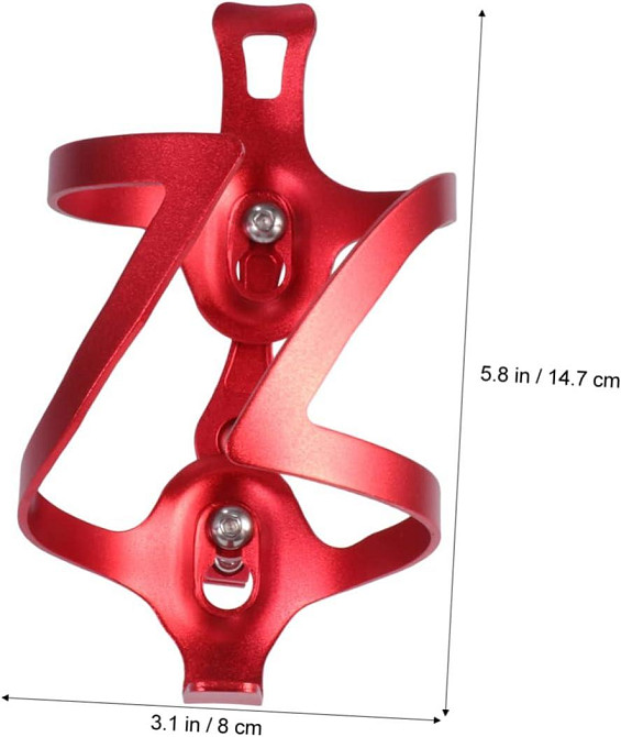 Флягодержатель велосипедный алюминиевый Feel Fit Красный Бровары - изображение 5