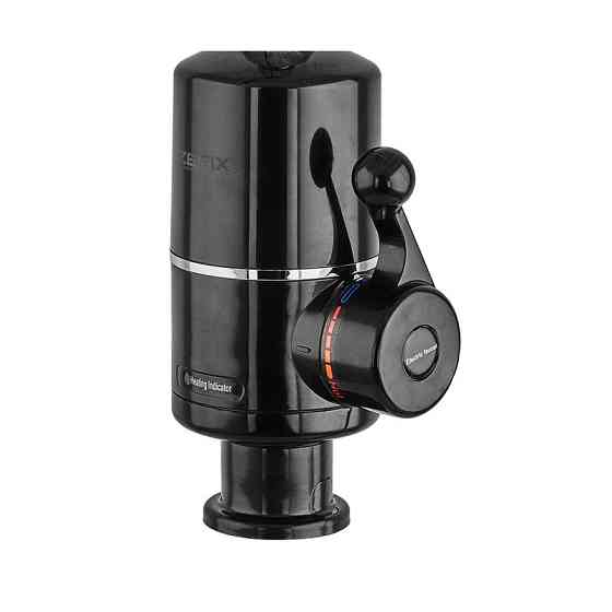 Водонагрівач 3,3 kW проточний ZERIX ELW06-EF-2BLACK (ELW06-EF-B BLACK) з індик. темп., рефлекторний вилив, на мийку (колір чорний) Київ