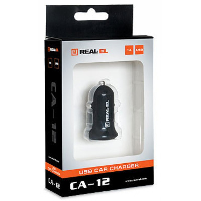 Зарядний пристрій REAL-EL CA-12 black (EL123160008) Вінниця - фото 7