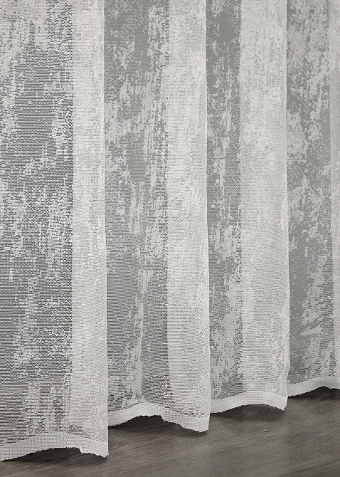 Тюль VR-Textil 1402т Мрамор Жаккард Кремовый 500х250 см (43-134) Киев - изображение 8