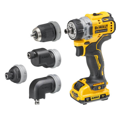Шуруповерт DeWALT XR Li-Ion 12V, 2x3Ah, зі змінними насадками, 57.5 Нм, 0-425/0-1500 об/хв, 0.7, TSTAK (DCD703L2T) Вінниця - фото 3