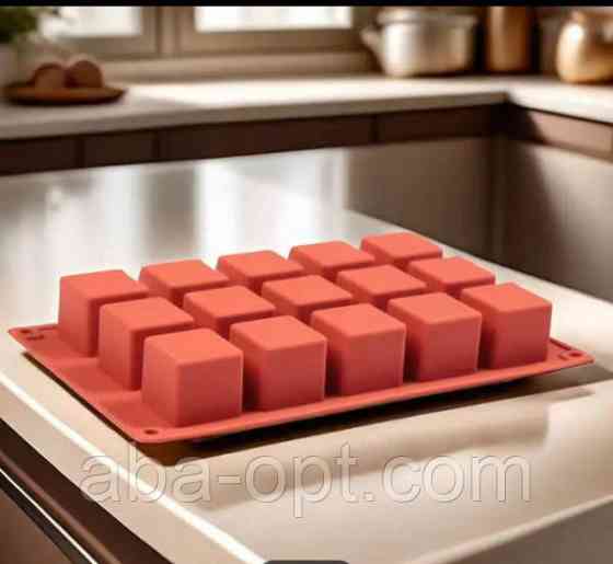 Форма силіконова на 15 виробів 28 х 16 см. Кубик ( шт.) Одеса