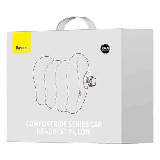 Подушка автомобільна на підголівник Baseus ComfortRide C20036400111-00, чорна Винница