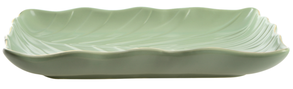 Блюдо Limited Edition Leaf Green Gold (6990675) Київ - фото 2