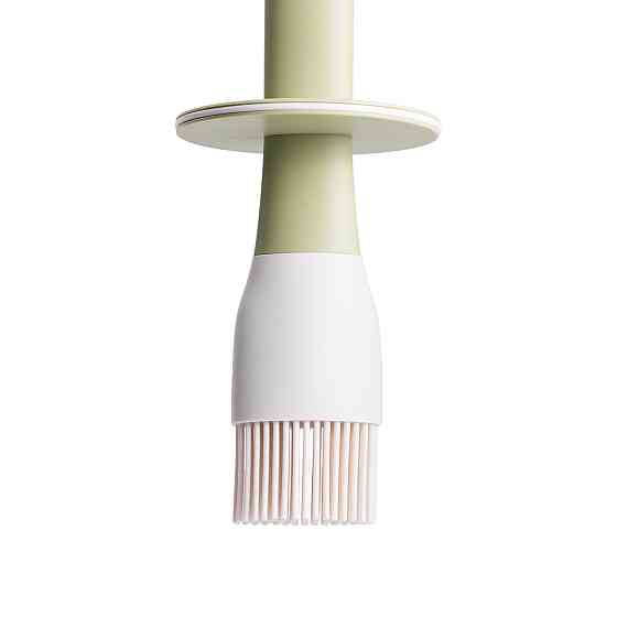 Банка для олії з пензликом 300 мл диспенсер з пензликом для оливкової, соняшникової олії Зелений HP-34-11GR Київ