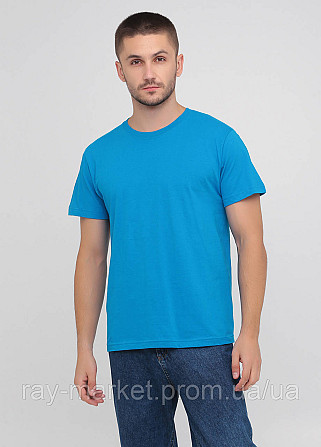 Футболка базова Stedman Classic-T Unisex чоловіча бірюзовий (ST2000-OCB) L Київ - фото 1