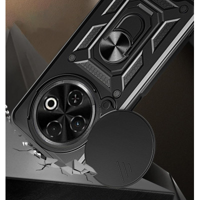 Чохол до мобільного телефона BeCover Military Tecno Spark 30 (KL6) Black (713541) Вінниця - фото 4