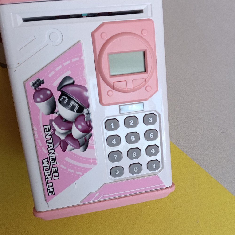 Сейф копилка с кодовым замком и часами Киев - изображение 3