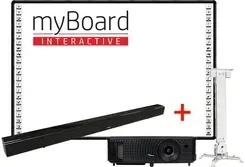 Інтерактивна дошка Zestaw Tablica Myboard Black 86 Київ - фото 1