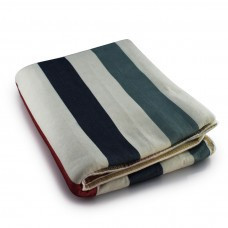 Електрична простирадло Electric Blanket 150х160 см з різнокольоровими смужками, тепла та м’яка ткани Київ - фото 1