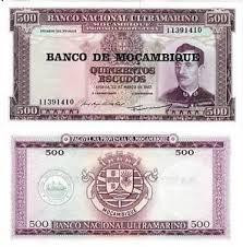 Мозамбик / Mozambique 500 escudos 1967(76)P118 UNC Полтава - изображение 1