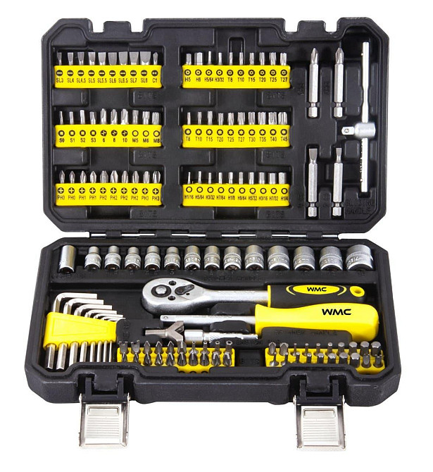 Набір інструментів 130 предметів 1/4" WMC TOOLS 20130 Одеса - фото 1