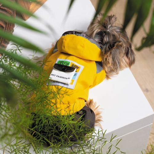 Дощовик Pet Fashion «Elsa» для дівчаток, розмір XS2, жовтий (лімітована серія) Вінниця - фото 6
