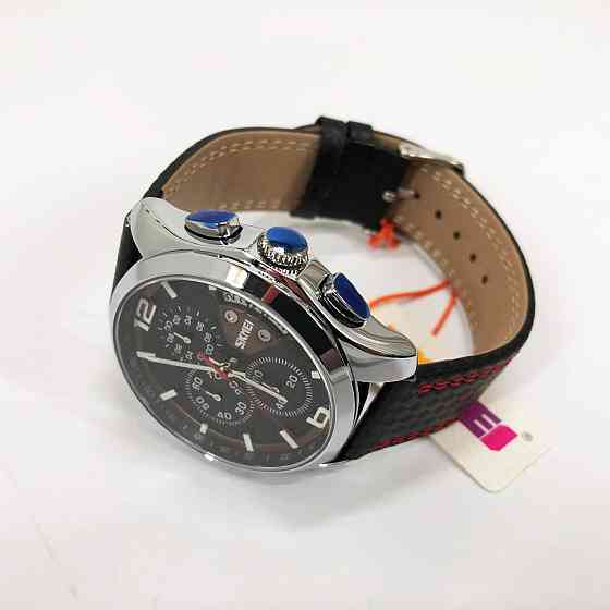 Брендові чоловічі годинники на браслеті SKMEI 9106RD, Годинник чоловічий BR-702 дуже стильні Київ