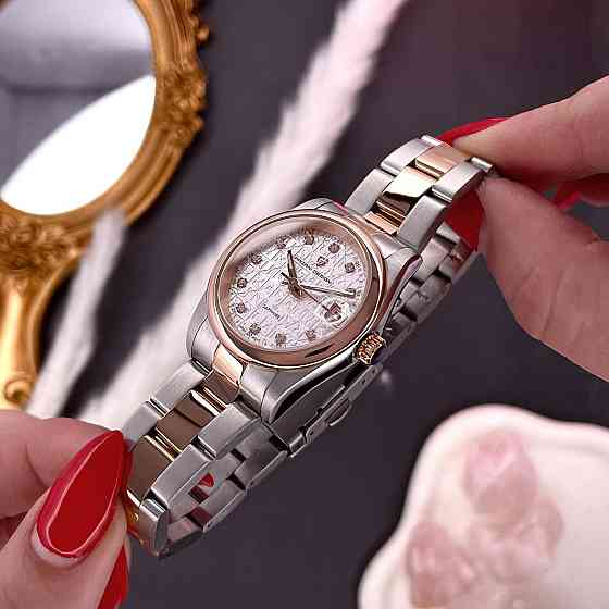 Pagani Design PD-1794L Silver-Rose Gold-White Київ