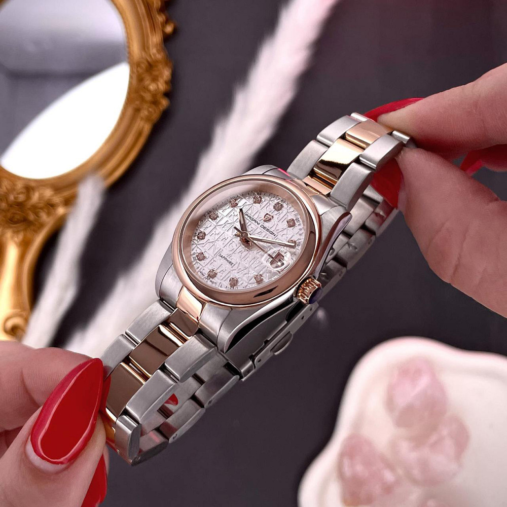 Pagani Design PD-1794L Silver-Rose Gold-White Киев - изображение 3