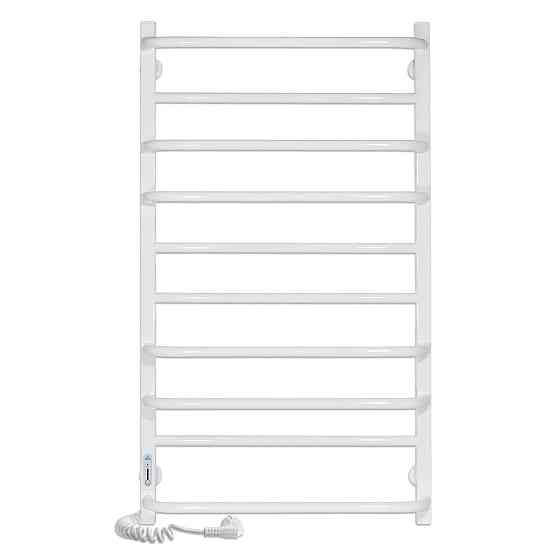 Електричний полотенцесушитель Laris Зебра КОМФОРТ ЧК10 500Х900 Е білий Київ