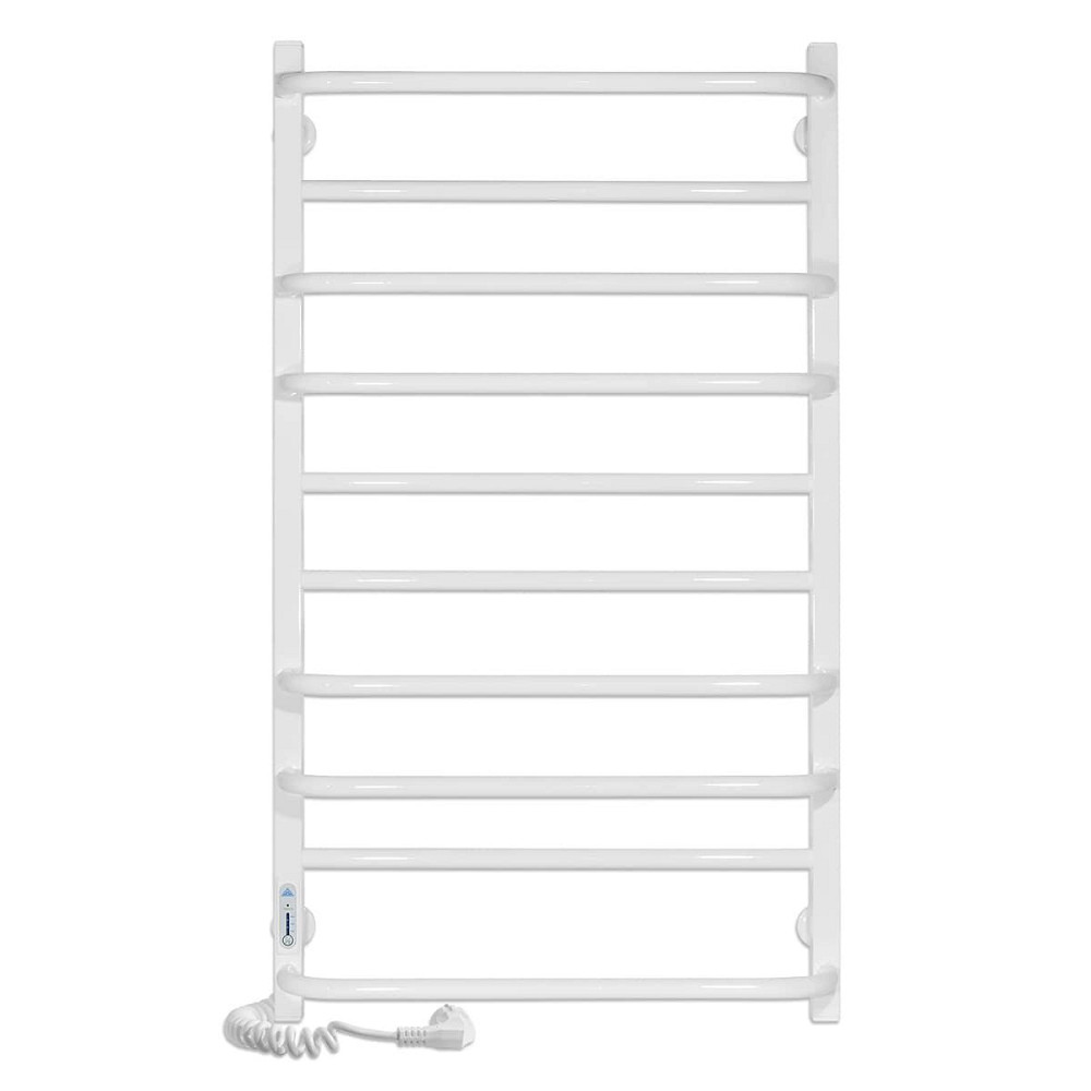 Електричний полотенцесушитель Laris Зебра КОМФОРТ ЧК10 500Х900 Е білий Київ - фото 2