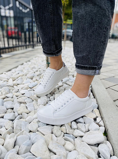 Vices Кросівки жіночі VICES 7170-41 білі (весна-осінь, еко-шкіра) (1492) Коломия - фото 10