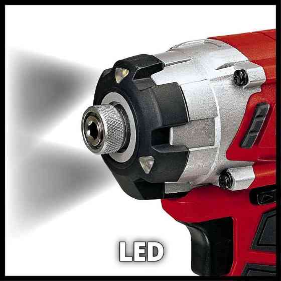 Набор ударная отвертка Einhell TE-CI 18 Li Solo + зарядное устройство и аккумулятор 18V 2,5 Ah Киев