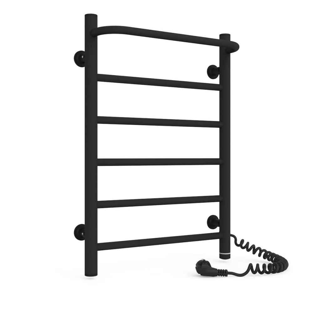 Електрична рушникосушка Laris Зебра ПРАЙМ ЧКФ6 400Х600 Е чорна S3 П/П Київ - фото 1