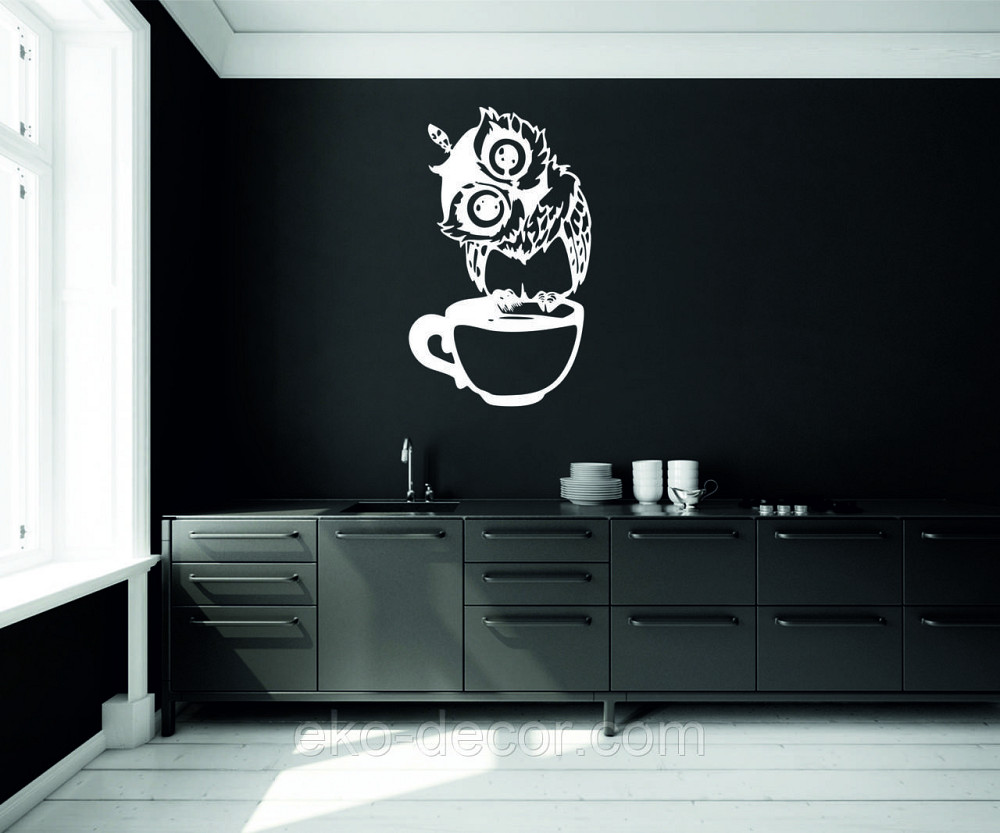 Настінний декор Панно «Сова кухня» Декор на стіну 70*42 см, Білий Київ - фото 5