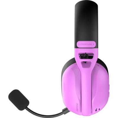 Наушники Hator Hyperpunk 3 Wireless Hi-Res SyncHUB connection Cyber Violet (ESH19) Винница - изображение 3