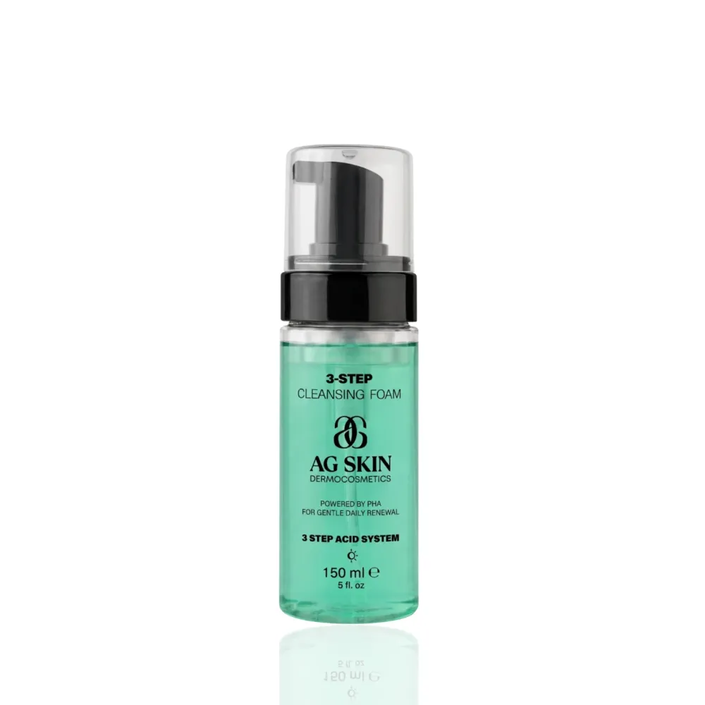 3-ШАГОВАЯ ОЧИЩАЮЩАЯ ПЕНКА 3-STEP CLEANSING FOAM AG Skin 150 мл Днепр - изображение 1