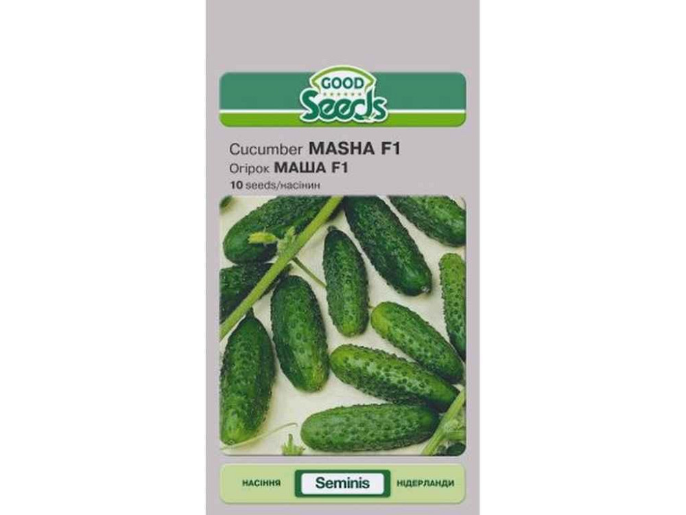 Огірок МАША F1 [10 насінин] (10 пачок) ТМ GOOD SEEDS Київ - фото 1